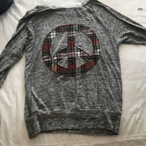 Vintage Havana peace sign sweatshirt